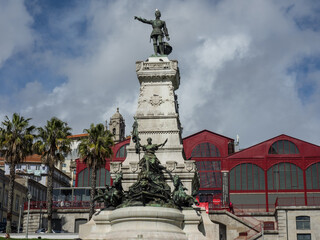 Fototapeta premium Die Stadt Porto in Portugal