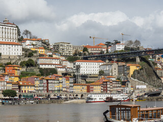 Obraz premium Die Stadt Porto am Douro