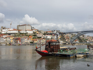 Die Stadt Porto am Douro