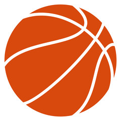Basketball ball icon. Team sport league symbol