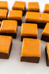 Caramel fudge