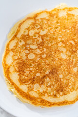 Coconut banana pancakes