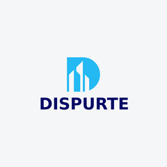 Letter D Simple Monogram Logo