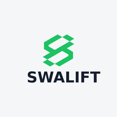 Letter S Simple Monogram Logo