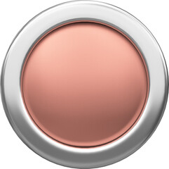 3D button. 3D switch. 3D illustration.