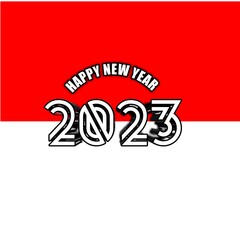 Happy new year 2023 theme 
