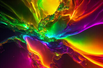 Fototapeta premium Act of Creation