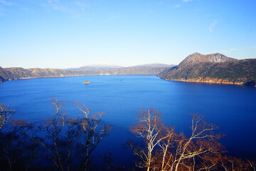 Fototapeta premium Lake Masyu in Kushiro, Hokkaido, Japan - 日本 北海道 釧路市 摩周湖