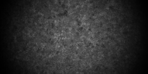 Obraz na płótnie Canvas Dark black and white stone concrete grunge wall texture and backdrop background anthracite panorama. Panorama dark black or black slate background or texture.