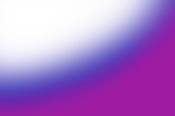 白地に青と紫のシンプルな曲線のグラデーション