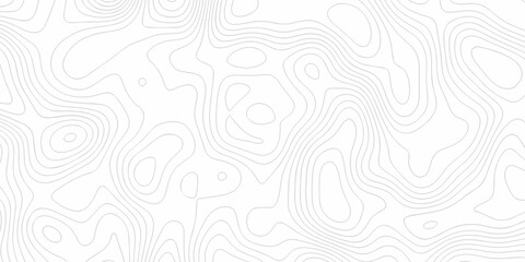 Topographic map. Geographic mountain relief. Abstract lines background. Contour maps. Vector illustration, Topo contour map on white background, Topographic contour lines vector map seamless pattern.