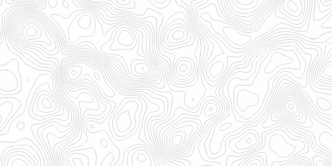 Topographic map. Geographic mountain relief. Abstract lines background. Contour maps. Vector illustration, Topo contour map on white background, Topographic contour lines vector map seamless pattern.