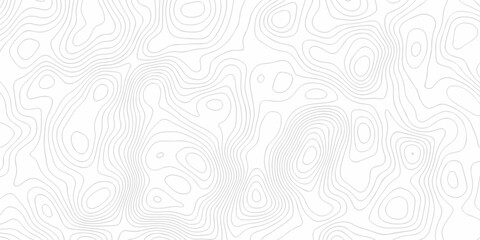 Topographic map. Geographic mountain relief. Abstract lines background. Contour maps. Vector illustration, Topo contour map on white background, Topographic contour lines vector map seamless pattern.
