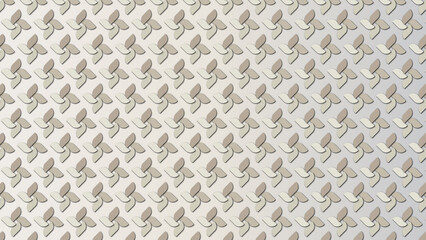  Gray Colored Geometrical textured pattern with decorative ornamental illustrations for desktop, wallpaper, background, texture