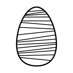 Easter Egg Flat Icon