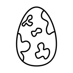 Easter Egg Flat Icon