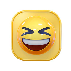 3D Emoji Haha