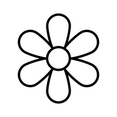 Flower Icon Vector Design Template