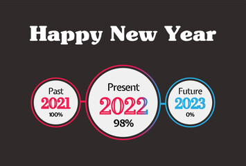 Happy New Year 2023, coming soon design, colorful New Year vector design, Design template Celebration poster, illustration