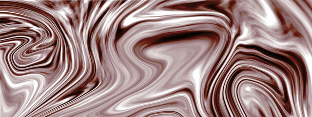 Illustration of liquid acrylic resin. Divorces and smooth lines of paint, colors. Pearl modulations. Abstraction of acrylic, epoxy, halftones. 3d illustration