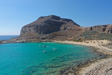 Greece ,Crette island from side