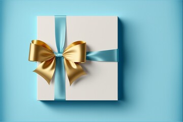 Schöne Geschenkbox zum verschenken an Geburtstag, zu Weihnachten oder Valentinstag AI generativ
