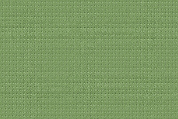 Digitally embossed image of green woven aida cloth used for cross stitch