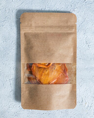 Dried persimmons in package