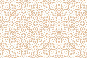 Seamless geometric pattern background design