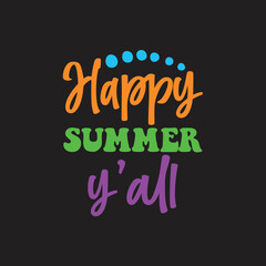 happy summer y’all SVG