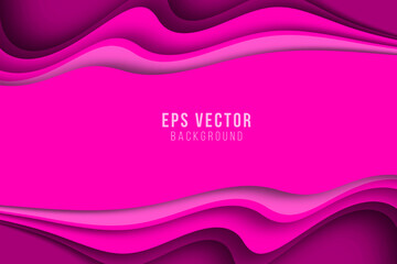 Geometric pink background with triangular polygons. Abstract design. Vector illustration.