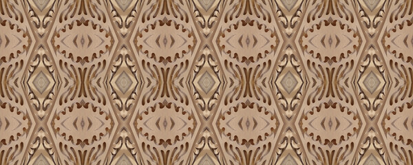 Vintage ornament. Seamless ornament. Ethnic pattern. Medieval style. Seamless background. Seamless texture. Abstract background. Decoration. Creative background. Duplicate elements. Abstract texture