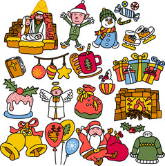 Christmas Color Cute Character Collection2