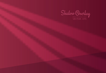 Fototapeta premium The background shadow overlays magenta with the light from the ventsThe background shadow overlays magenta with the light from the vents