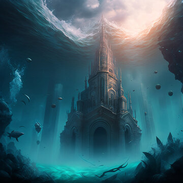 the under water city of atlantus