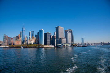 Manhattan Skyline from the Staten Island Ferry