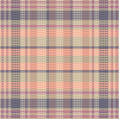 Tartan or plaid pastel color pattern. Vector illustration design.