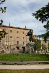 Fototapeta na wymiar Palazzo della Pilotta, città di Parma, Emilia Romagna