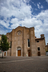 Fototapeta na wymiar Chiesa di San Francesco, città di Parma, Emilia Romagna