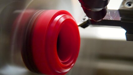 Production of seals on the CNC machine - Powered by Adobe