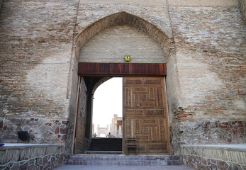 gates of the Gissor fortress Tajikistan