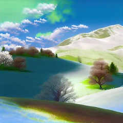 Fototapeta premium Wonderland