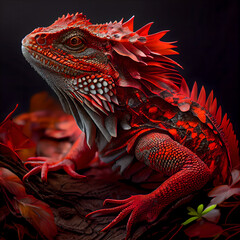 The red dragon.