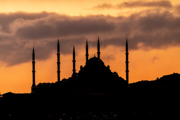 Great Camlica Mosque at early morning, Istanbul