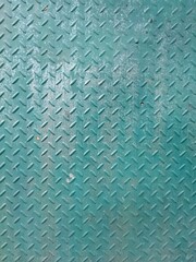 Green metal plate texture