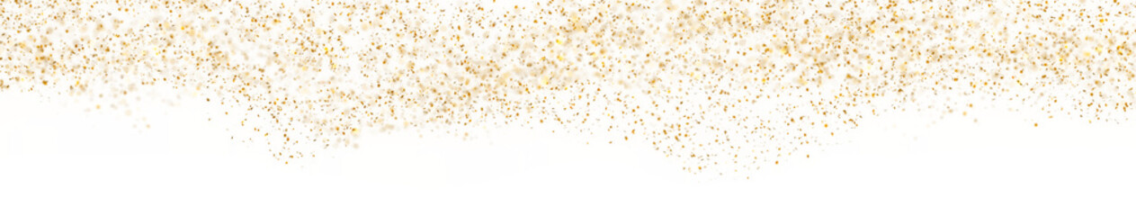 Obraz na płótnie Canvas Golden sequins. Shiny confetti