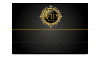 Black VIP client card status