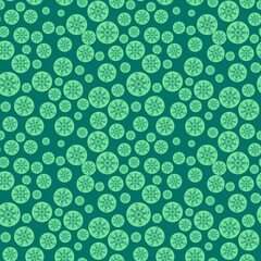 Winter seamless Noel snowflakes for wrapping paper and clothes print and kids and Christmas gifts