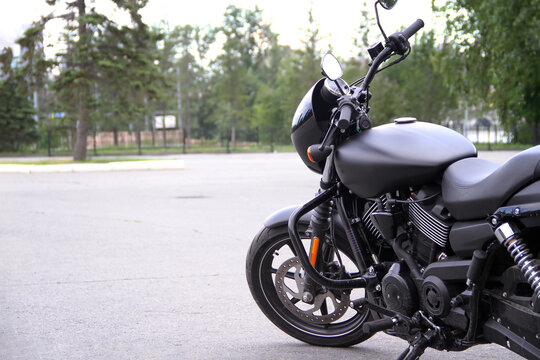 Classic american motorcycle