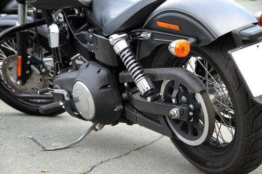 Classic american motorcycle